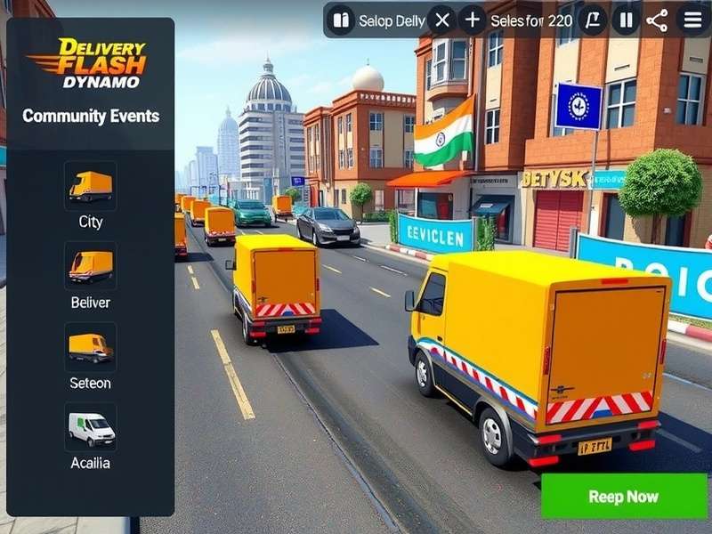 Delivery Flash Dynamo community event screenshot